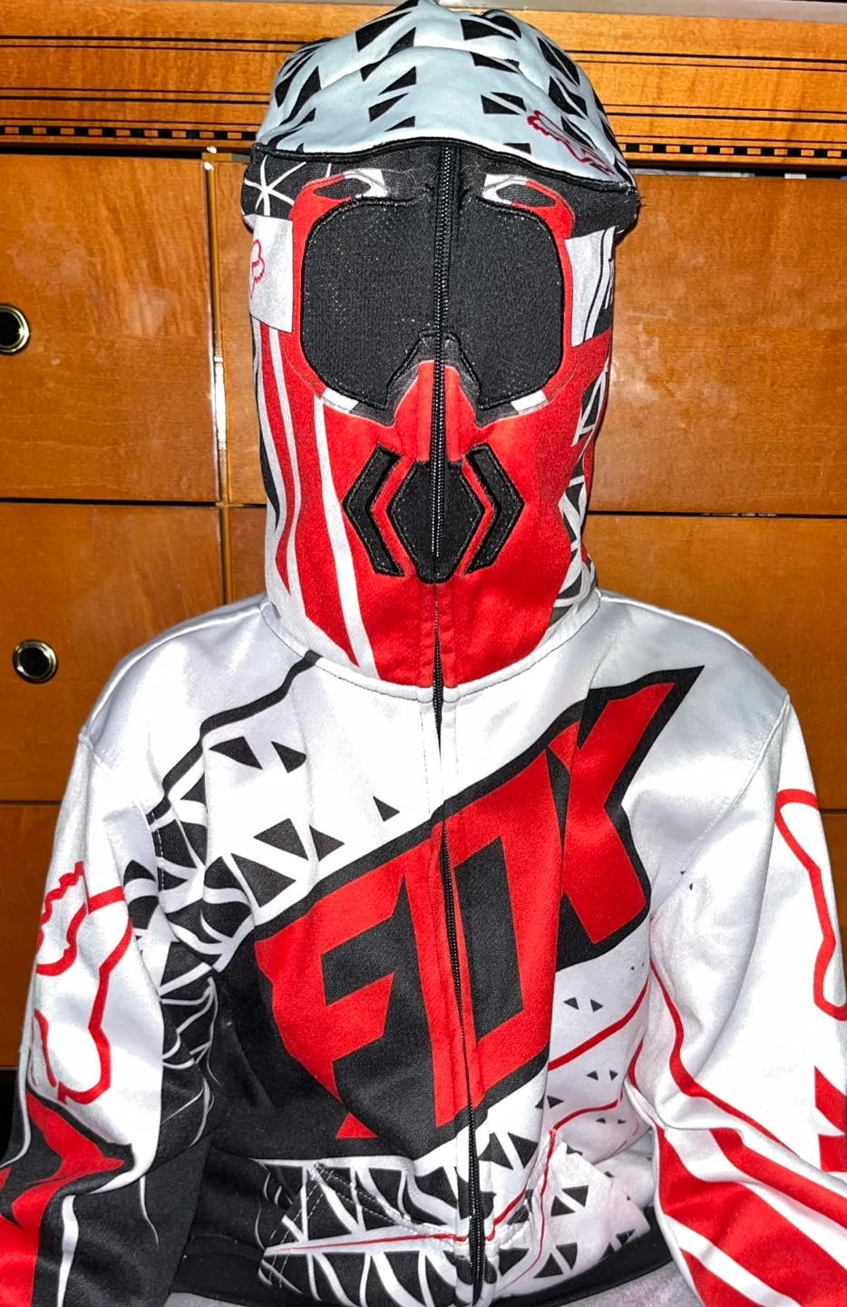 Fox Racing Youth Hoodie with Integrated Mask image indicator(5)