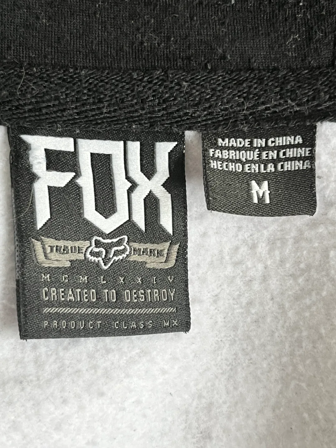 Fox Racing Youth Hoodie with Integrated Mask image indicator(8)