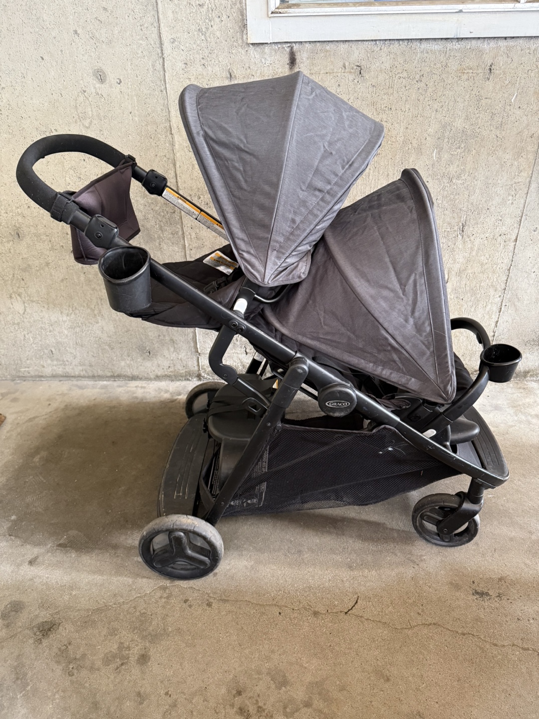 Graco Ready2Grow 2.0 Double Stroller and Car Seat and Base - photo 4
