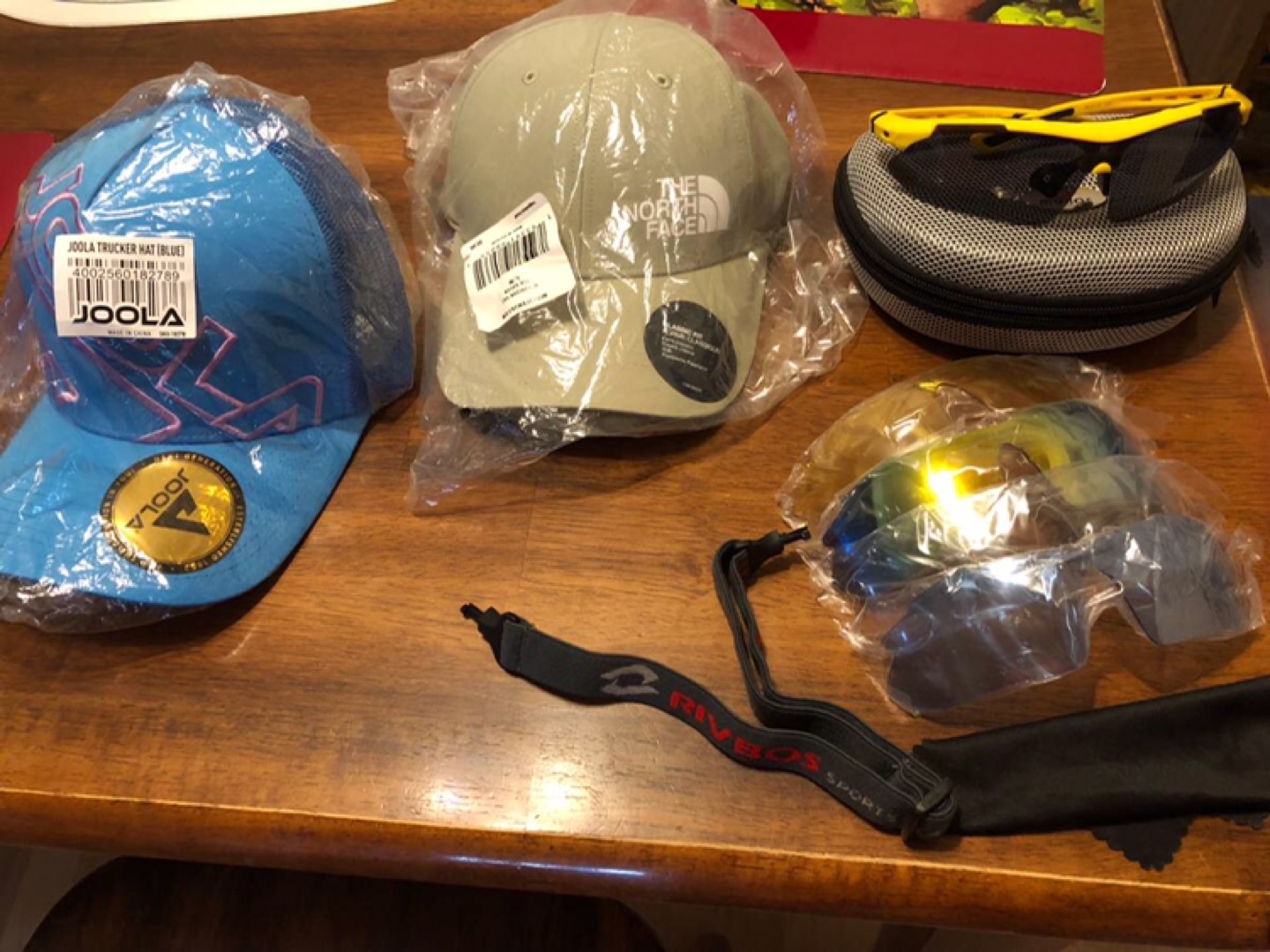 Joola Trucker Hat & The North Face Hat & Sunglasses