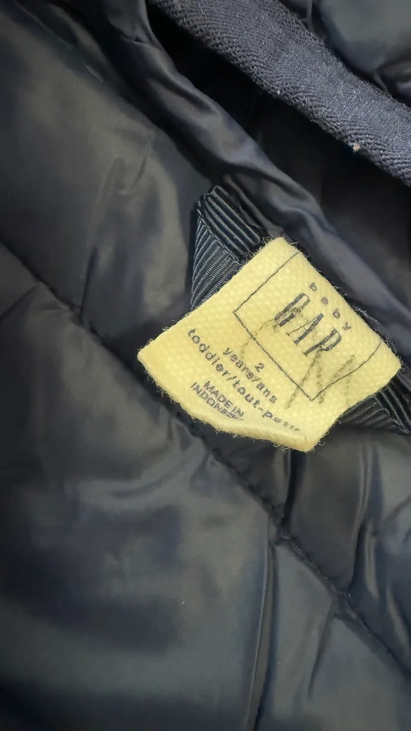 Baby Gap Toddler Puffer Jacket 🏈 image indicator(2)