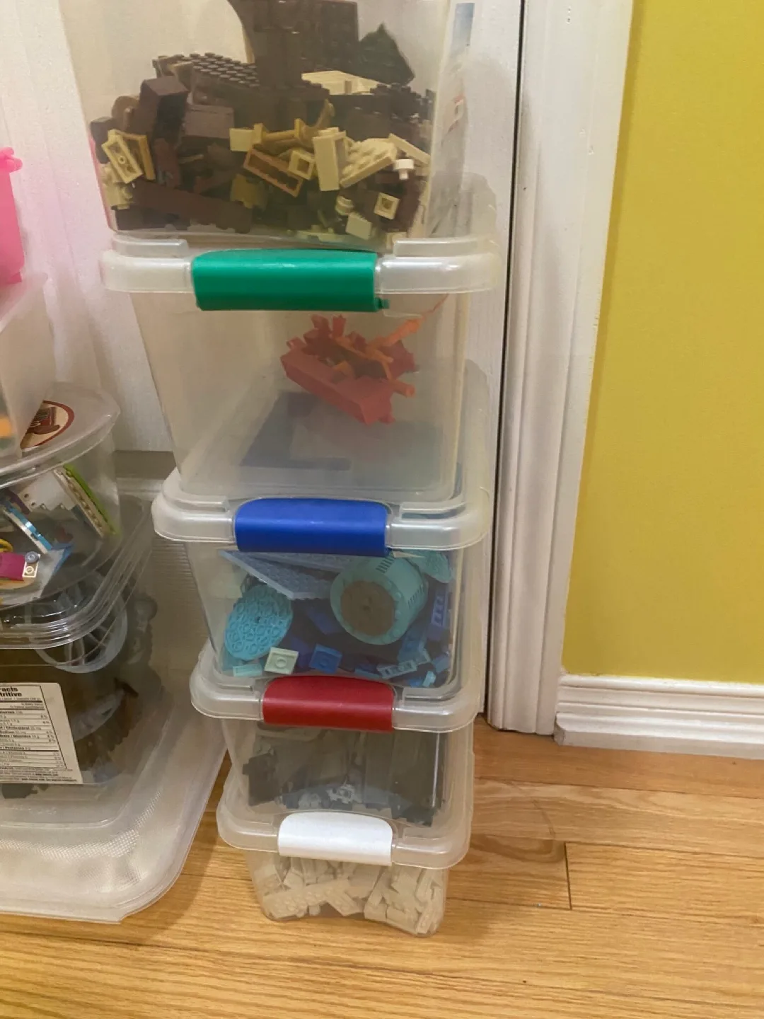 Large LEGO Lot in Storage Bins 🏈 image indicator(3)