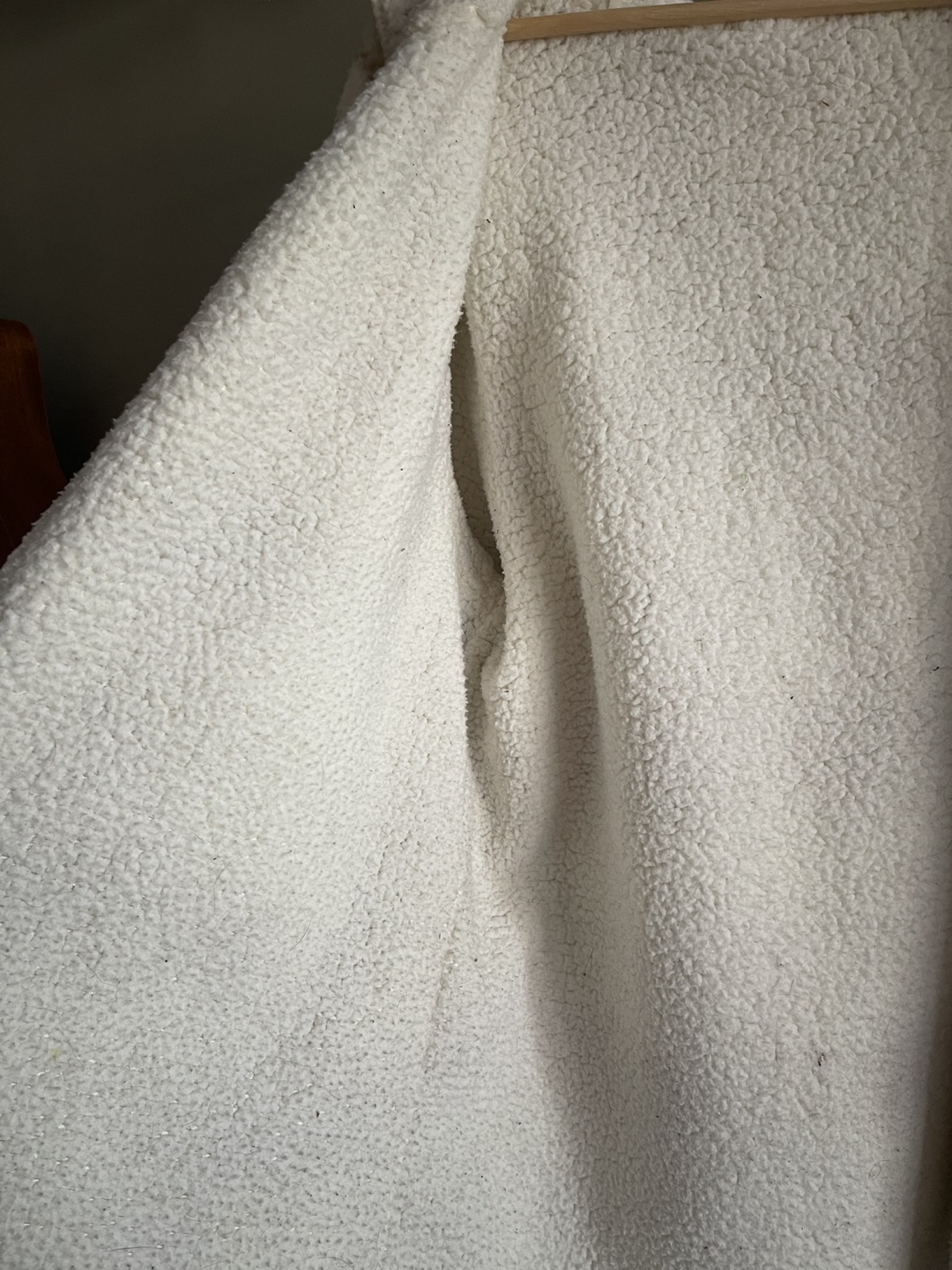 Cream and Brown Sherpa Jacket - photo 4