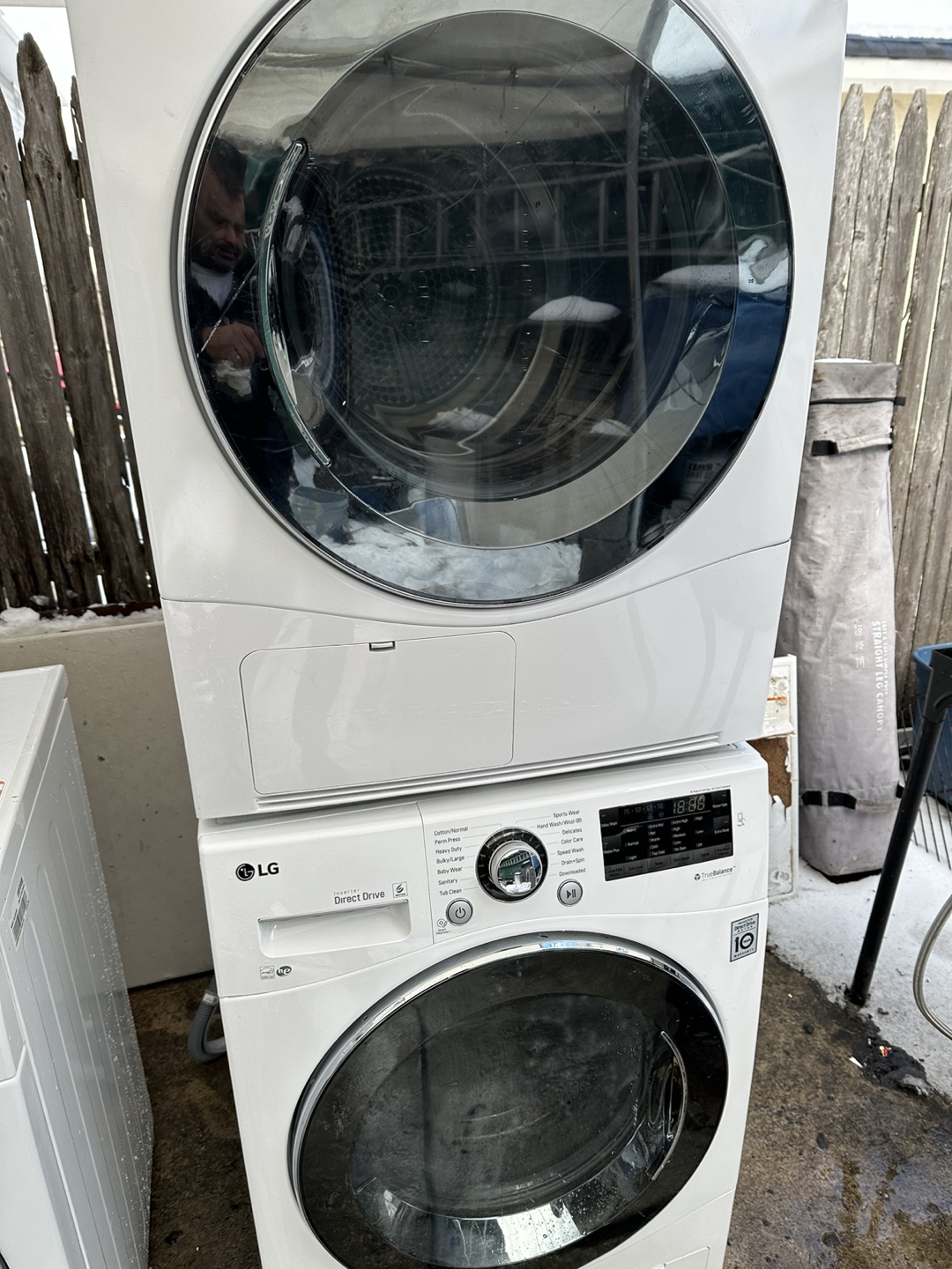 LG Stackable Washer and Dryer Set