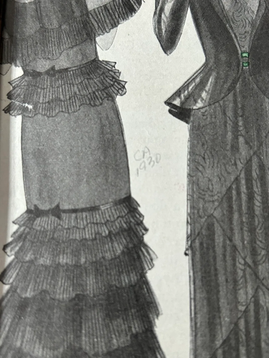 Art deco Ad fashion illustration women 1920s 30s image indicator(4)