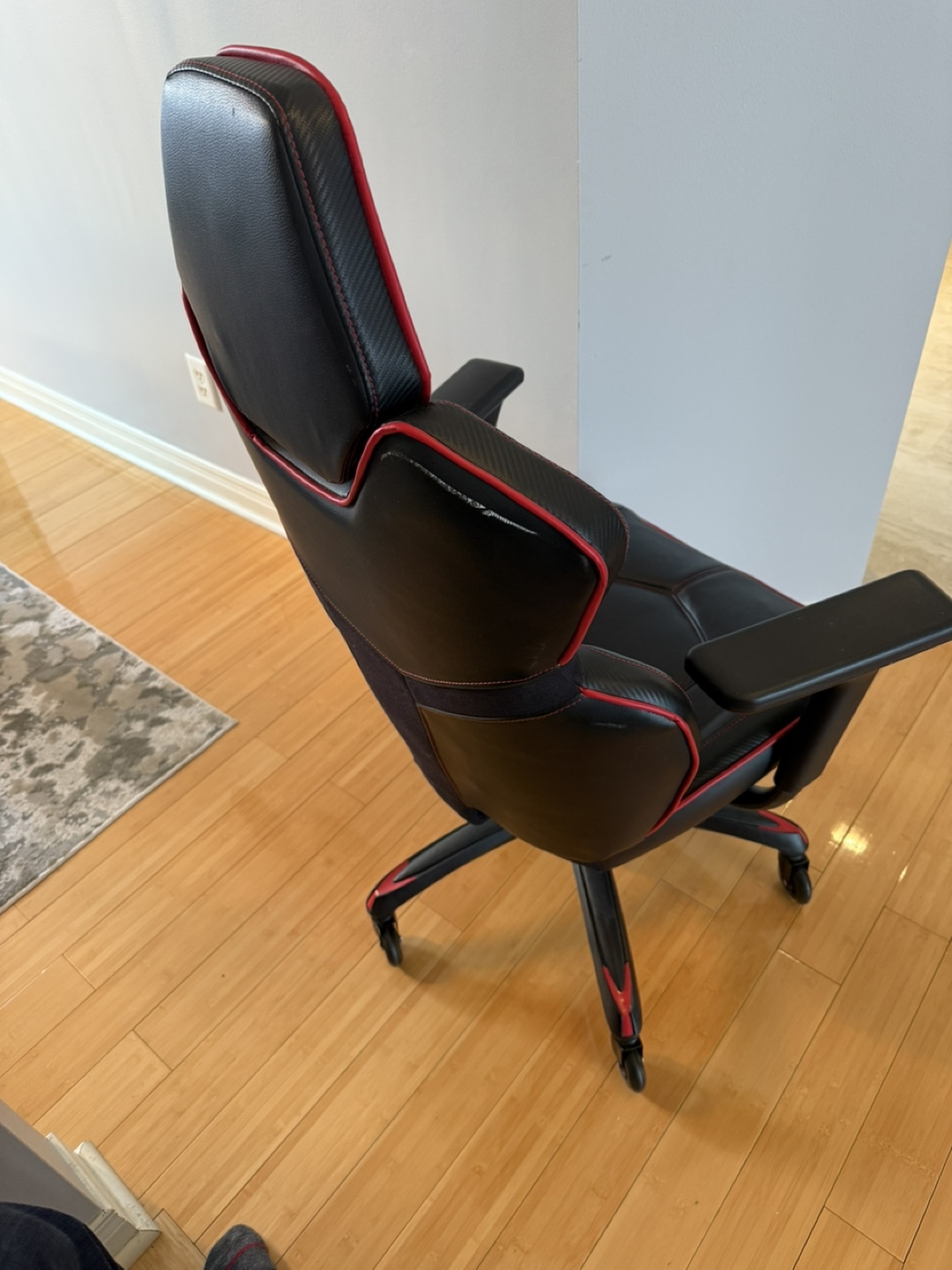 Gaming Chair - Black and Red - Adjustable - photo 2