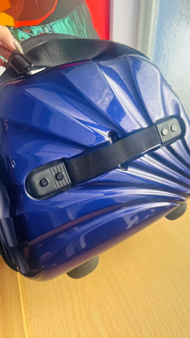 HEYS purple hard shell cosmetic case image indicator(4)