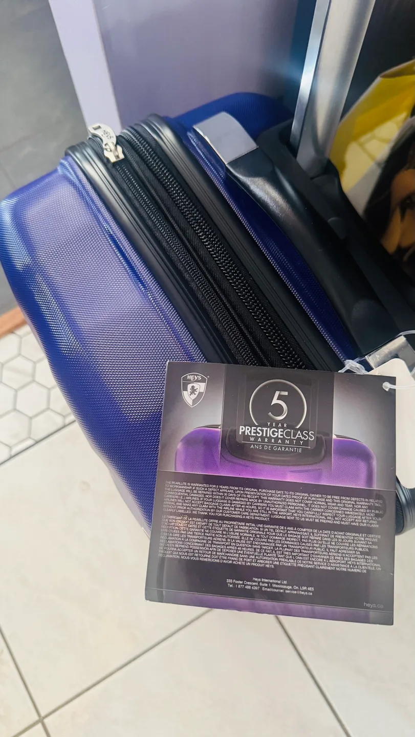 HEYS PearlLite Carry-On Suitcase - Purple image indicator(8)