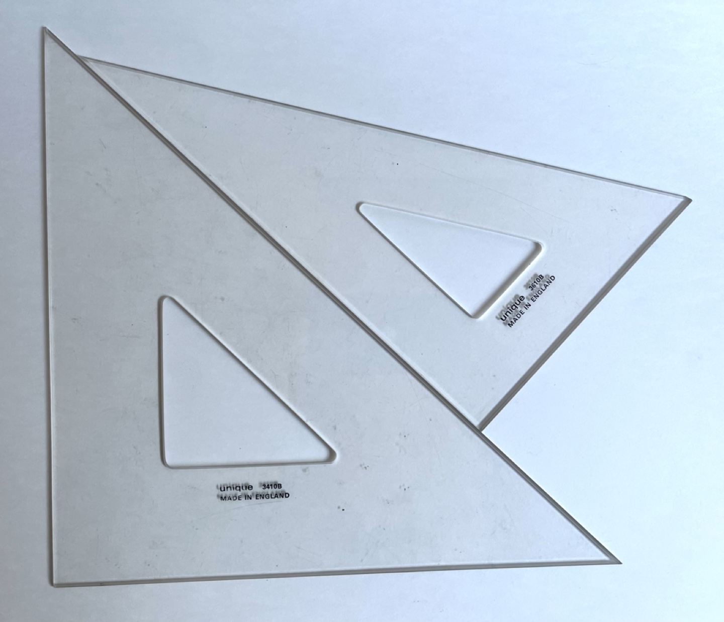 Set Squares (14.5”) - Made in UK