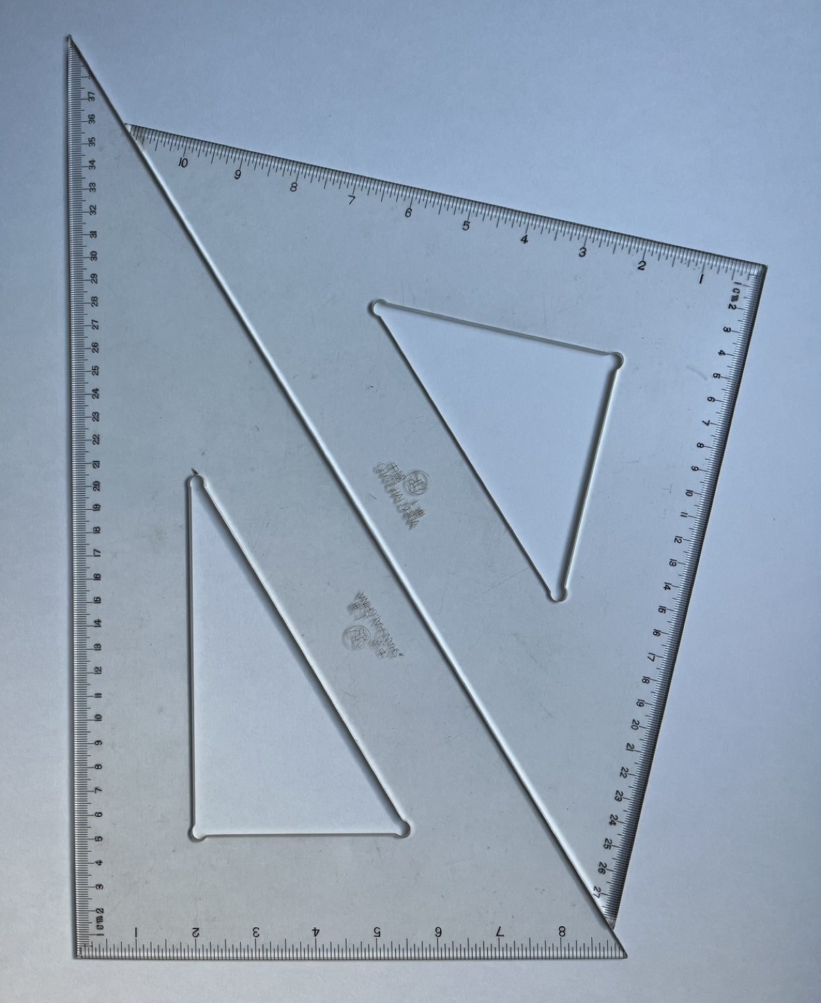 Acrylic Glass Set Squares (40cm)