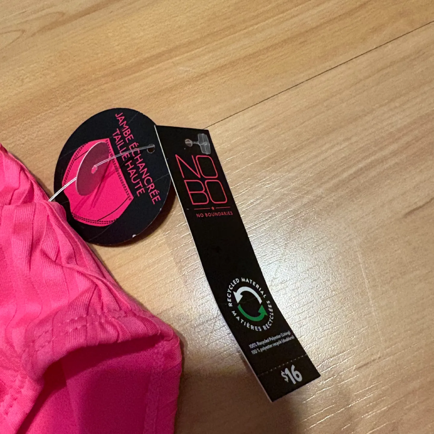 No Boundaries High-Waisted Bikini Bottoms - Size L image indicator(3)