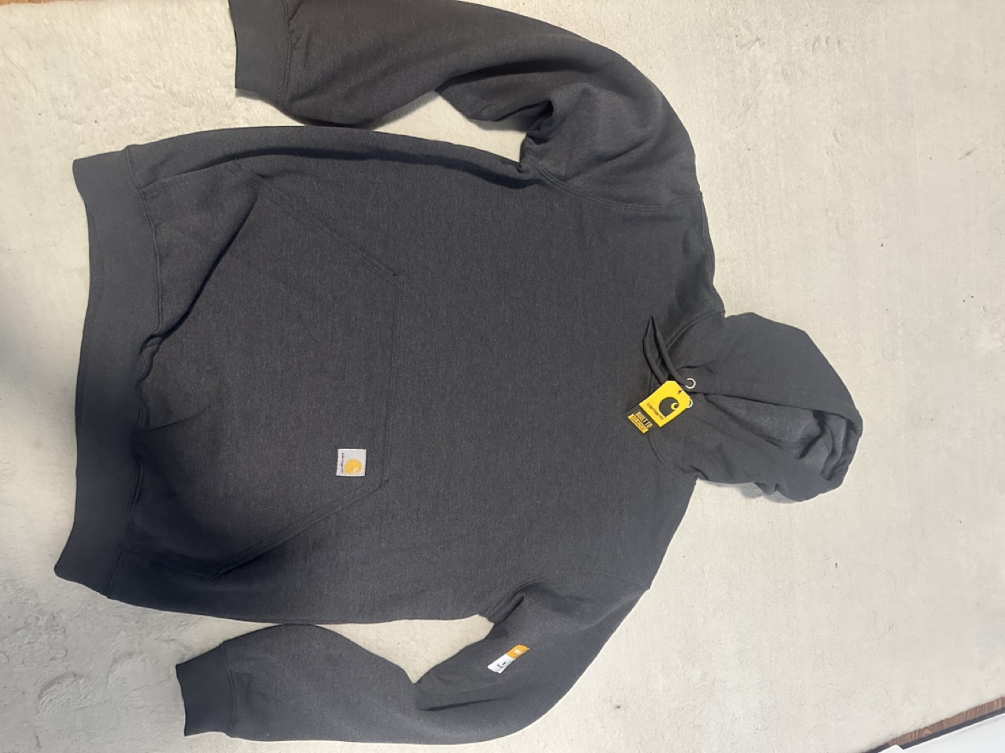 *NEW* Carharrt hoodie - Gray - photo 3
