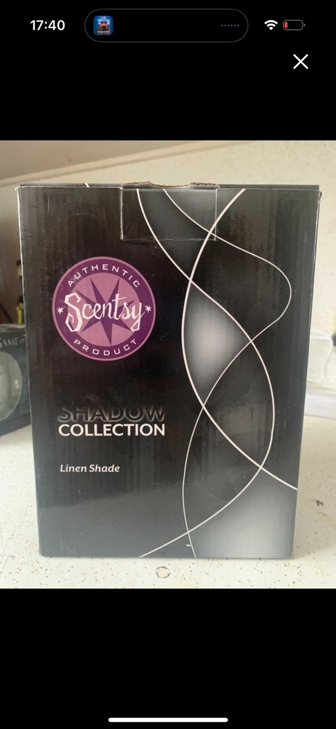 Scentsy Shadow Collection Warmer - Linen Shade - photo 3