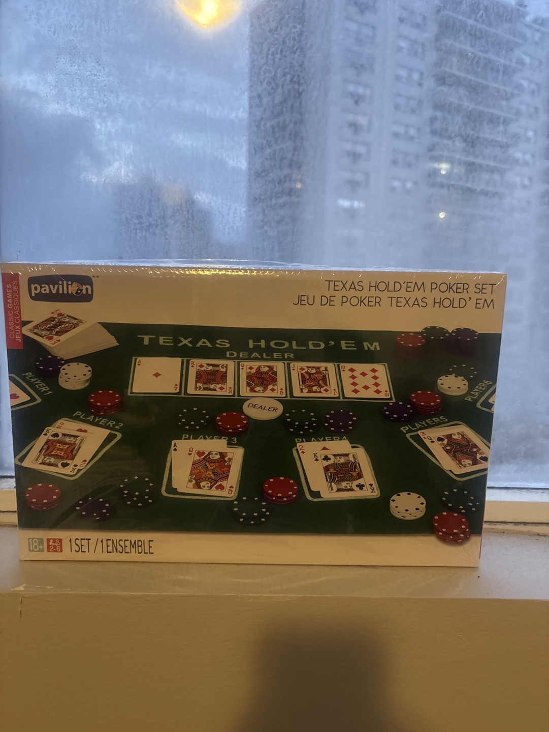 Pavilion Texas Hold'em Poker Set