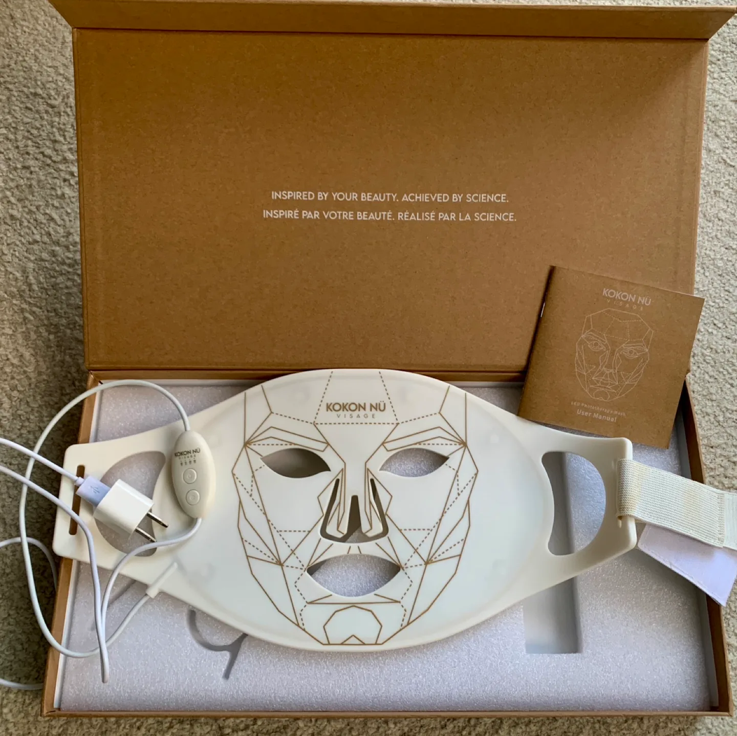 Kokon Nu Visage LED Phototherapy Mask image indicator(2)