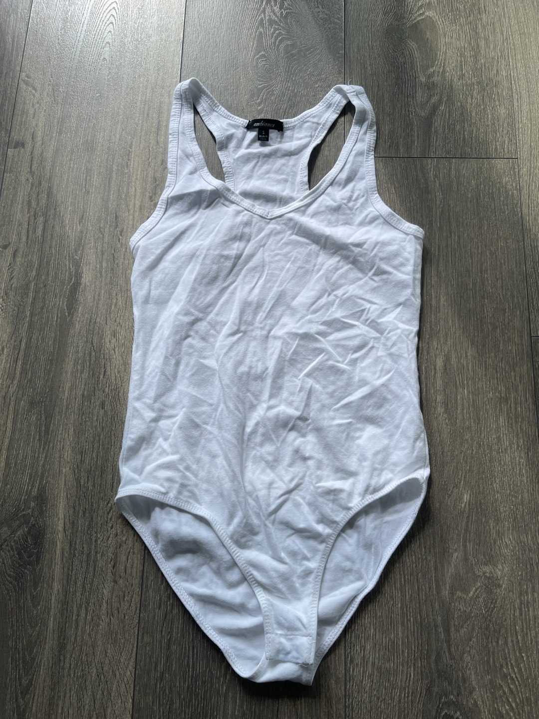 White Bodysuit, Size Small - photo 2