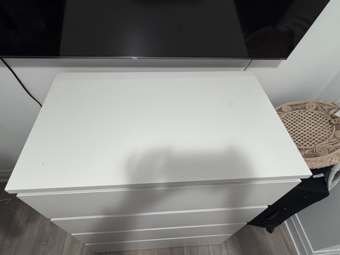 White IKEA MALM 4-Drawer Chest - photo 3