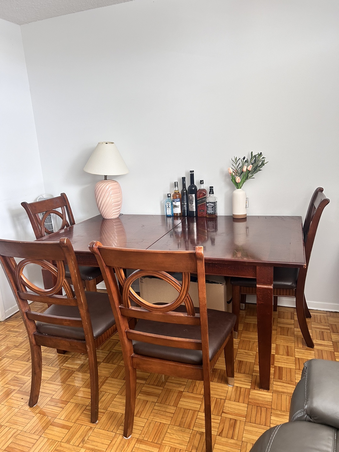 MOVING OUT SALE- Dining Table Set with 4 Chairs - photo 5
