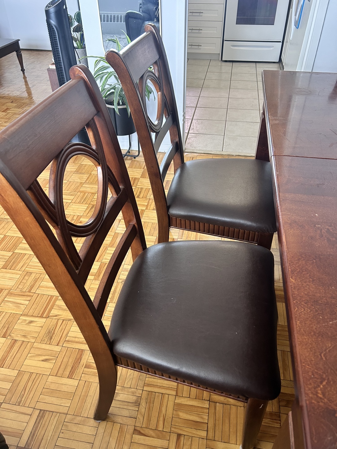 MOVING OUT SALE- Dining Table Set with 4 Chairs - photo 3