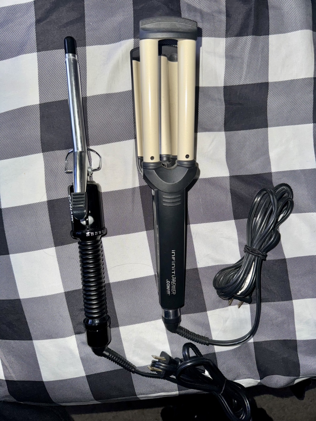 Conair Curling Iron & Triple Barrel Waver