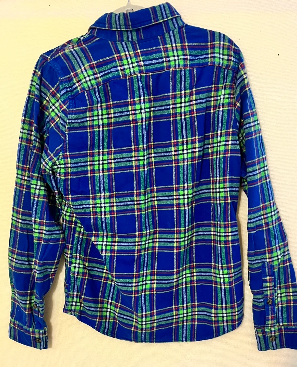 Abercrombie & Fitch Men's Flannel Shirt - Size Medium image indicator(4)