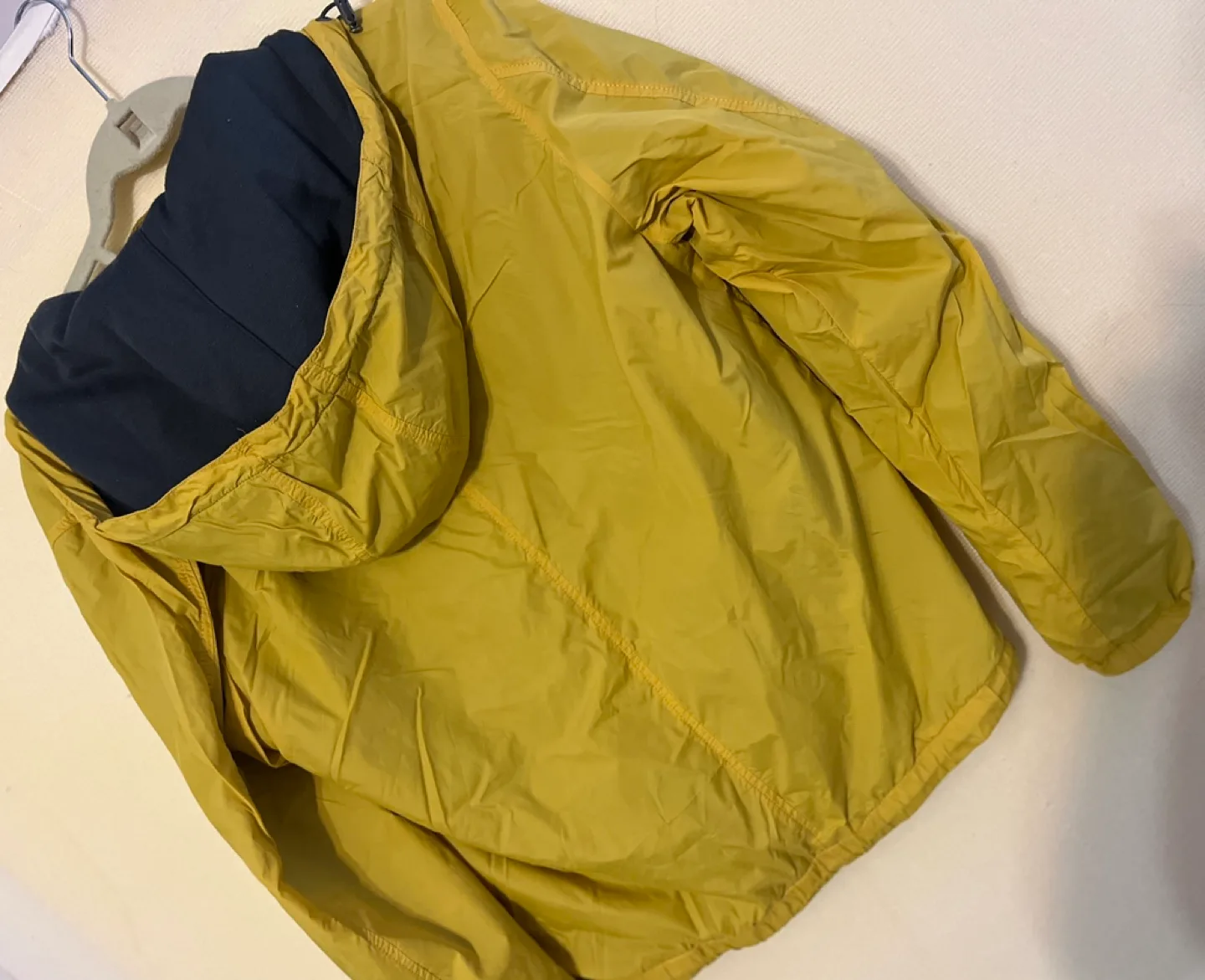 Mustard Yellow H&M Jacket with Hood image indicator(2)