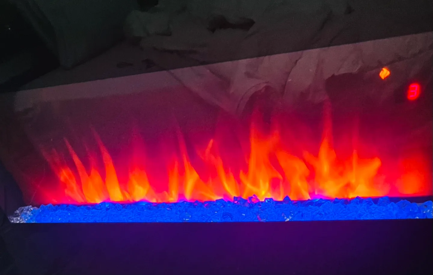 Electric Fireplace WallMount 41 in wide ! image indicator(5)