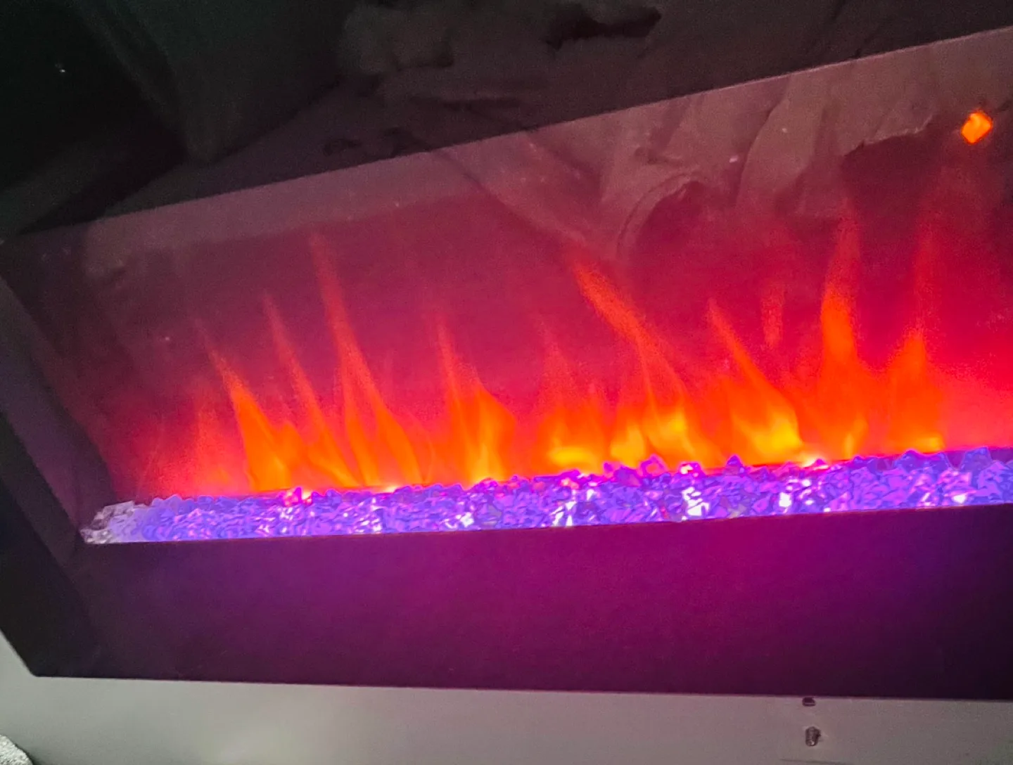 Electric Fireplace WallMount 41 in wide ! image indicator(4)