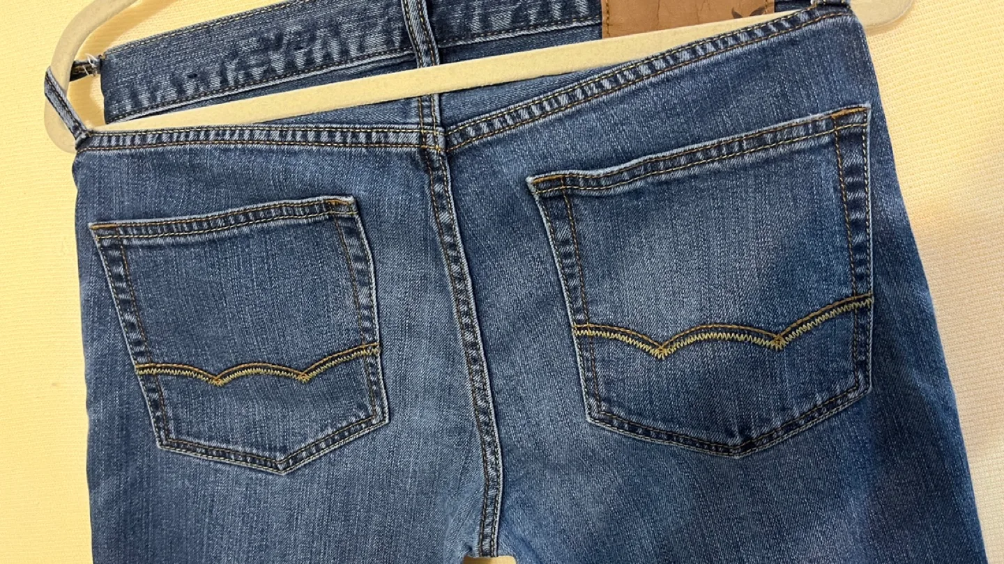 Men's American Eagle Slim Straight Jeans - Size 28x28 image indicator(3)