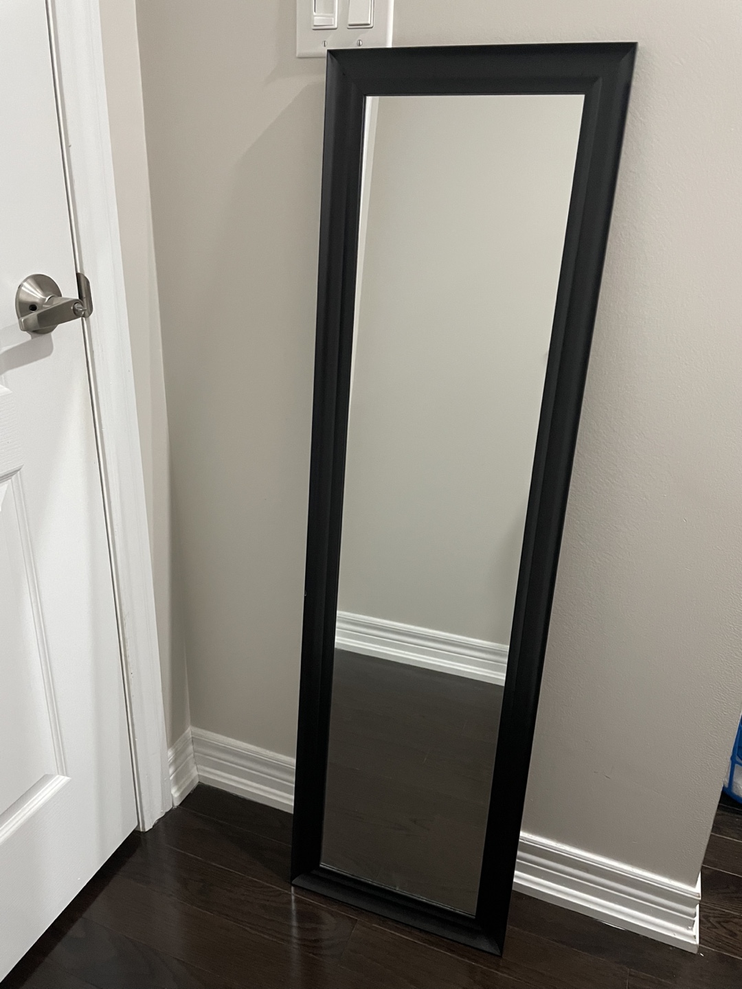 Black Full-Length Mirror