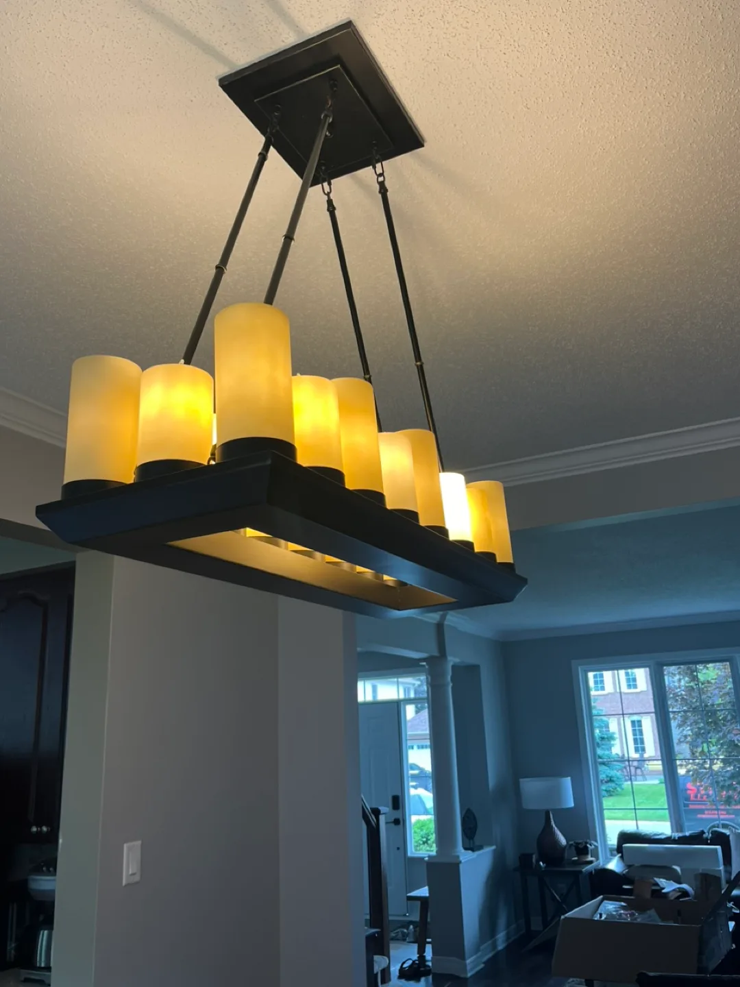 12-Light Candle Style Chandelier image indicator(4)