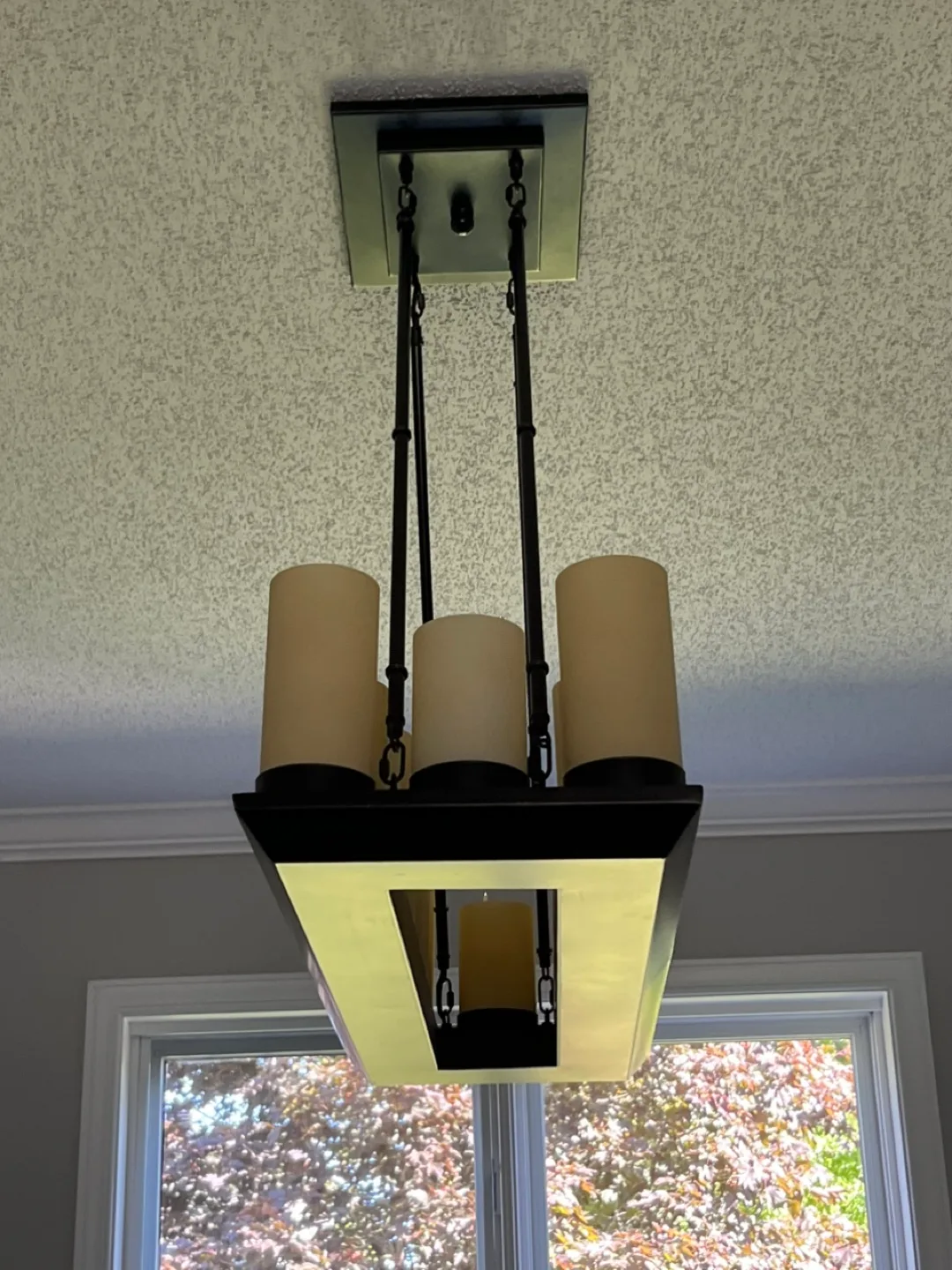 12-Light Candle Style Chandelier image indicator(9)