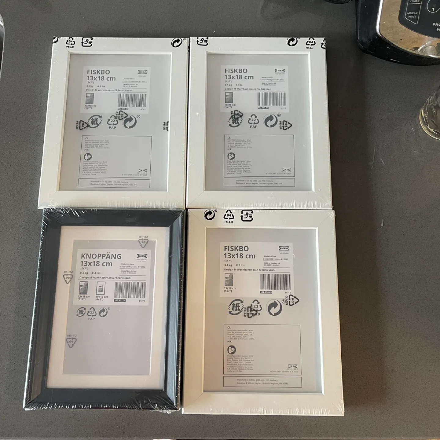 IKEA FISKBO & KNOPPANG Picture Frames - 13x18cm thumbnail