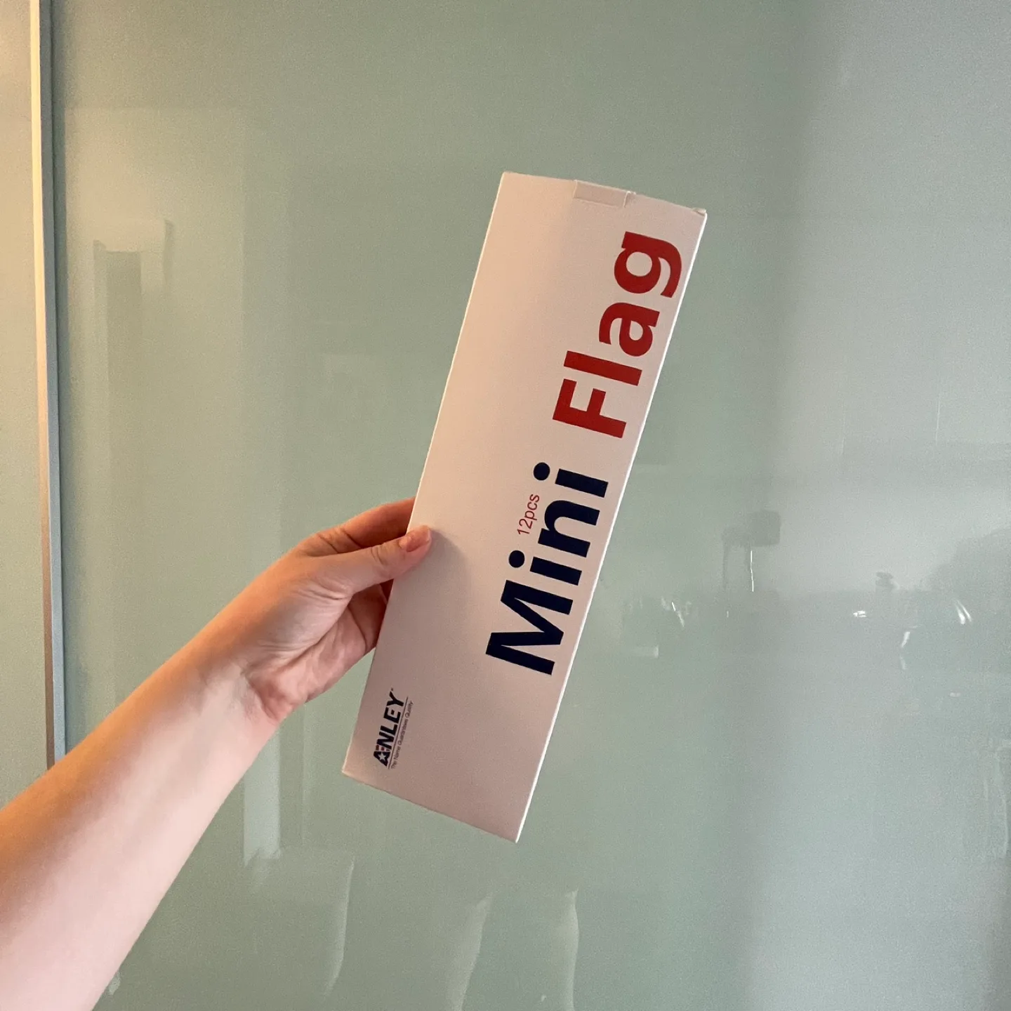 Anley Red Mini Flags 12 Pack image indicator(3)