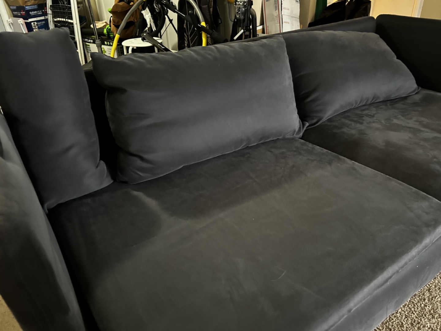 Dark Gray Sofa - photo 2