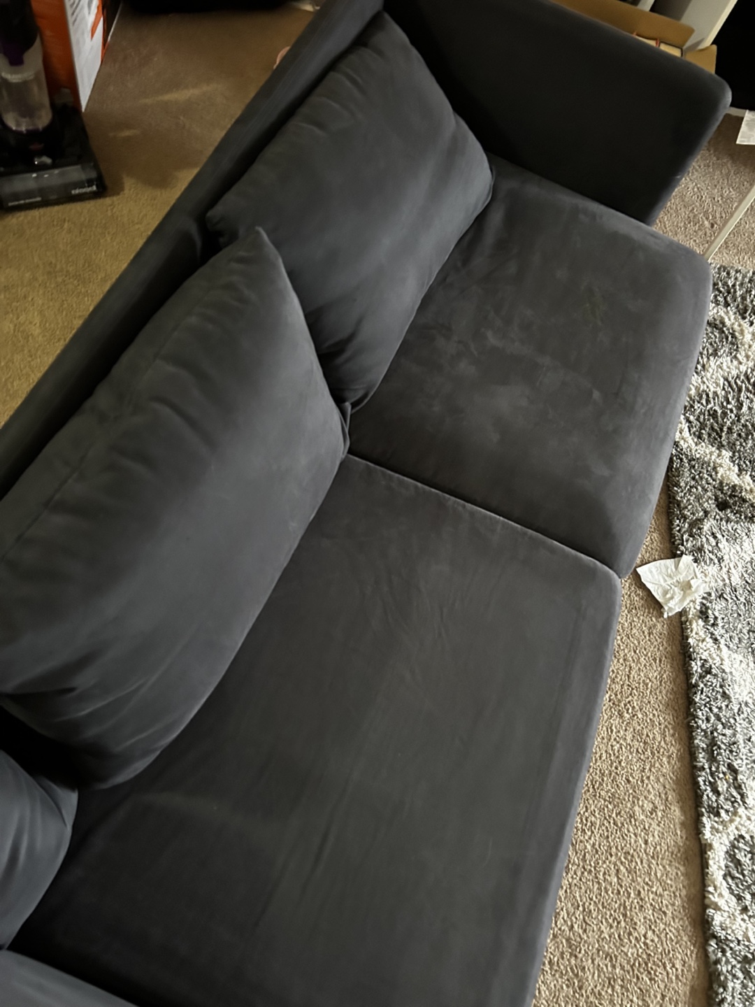 Dark Gray Sofa - photo 4