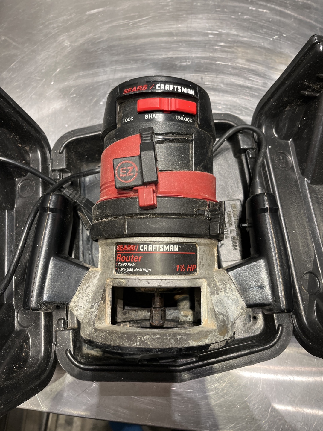 Craftsman 1 1/4 HP Router with Case