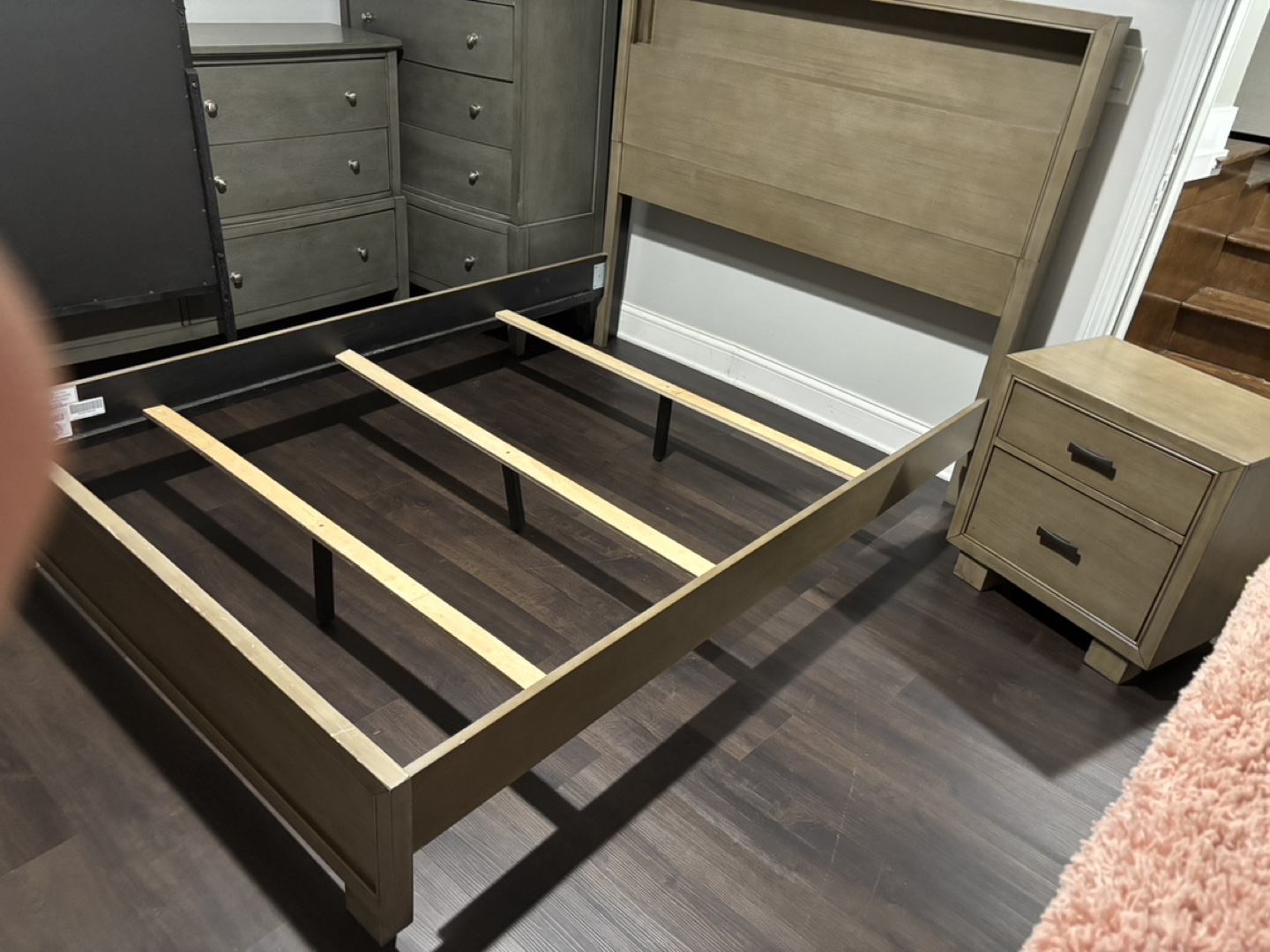 Full - Bed Frame, Headboard & Nightstand - photo 2