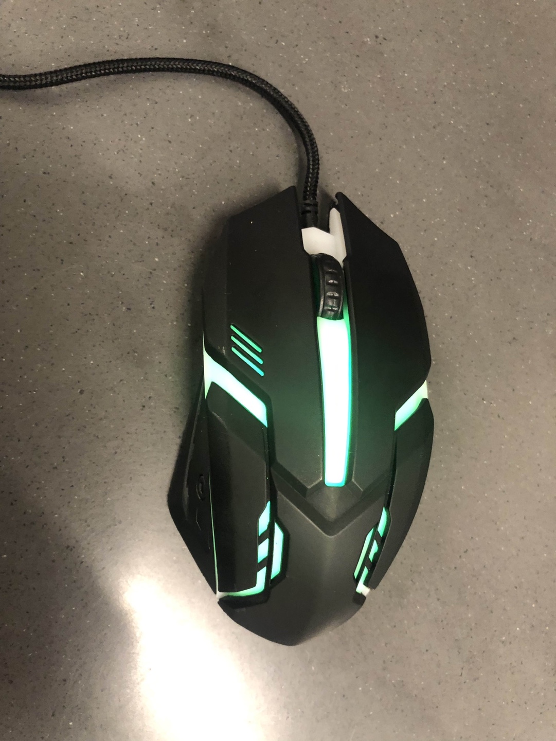 Wired Gaming Mouse with RGB Lighting