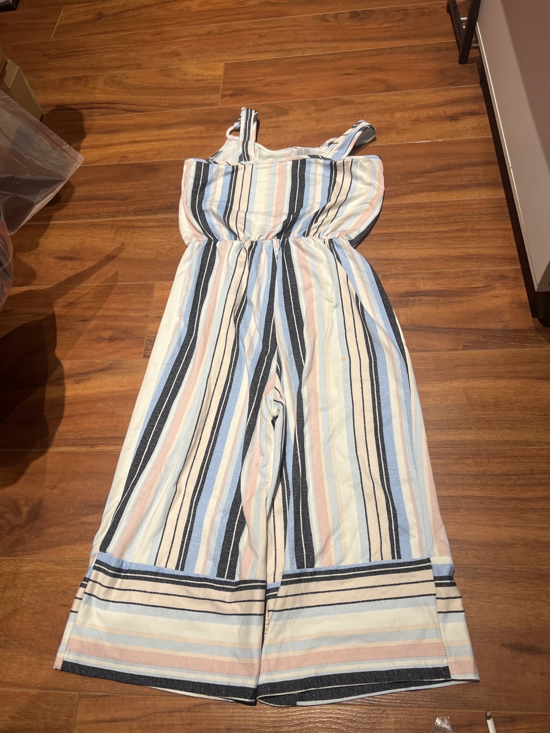 Shoshanna Girls' Size 8 Striped Jumpsuit - photo 2