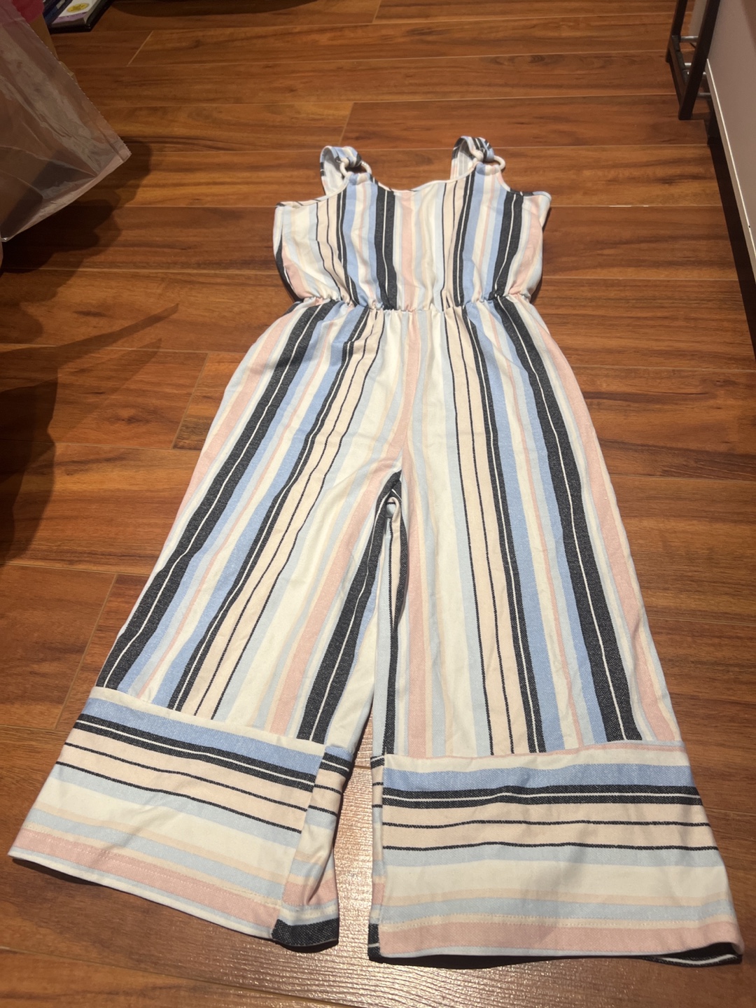 Shoshanna Girls' Size 8 Striped Jumpsuit