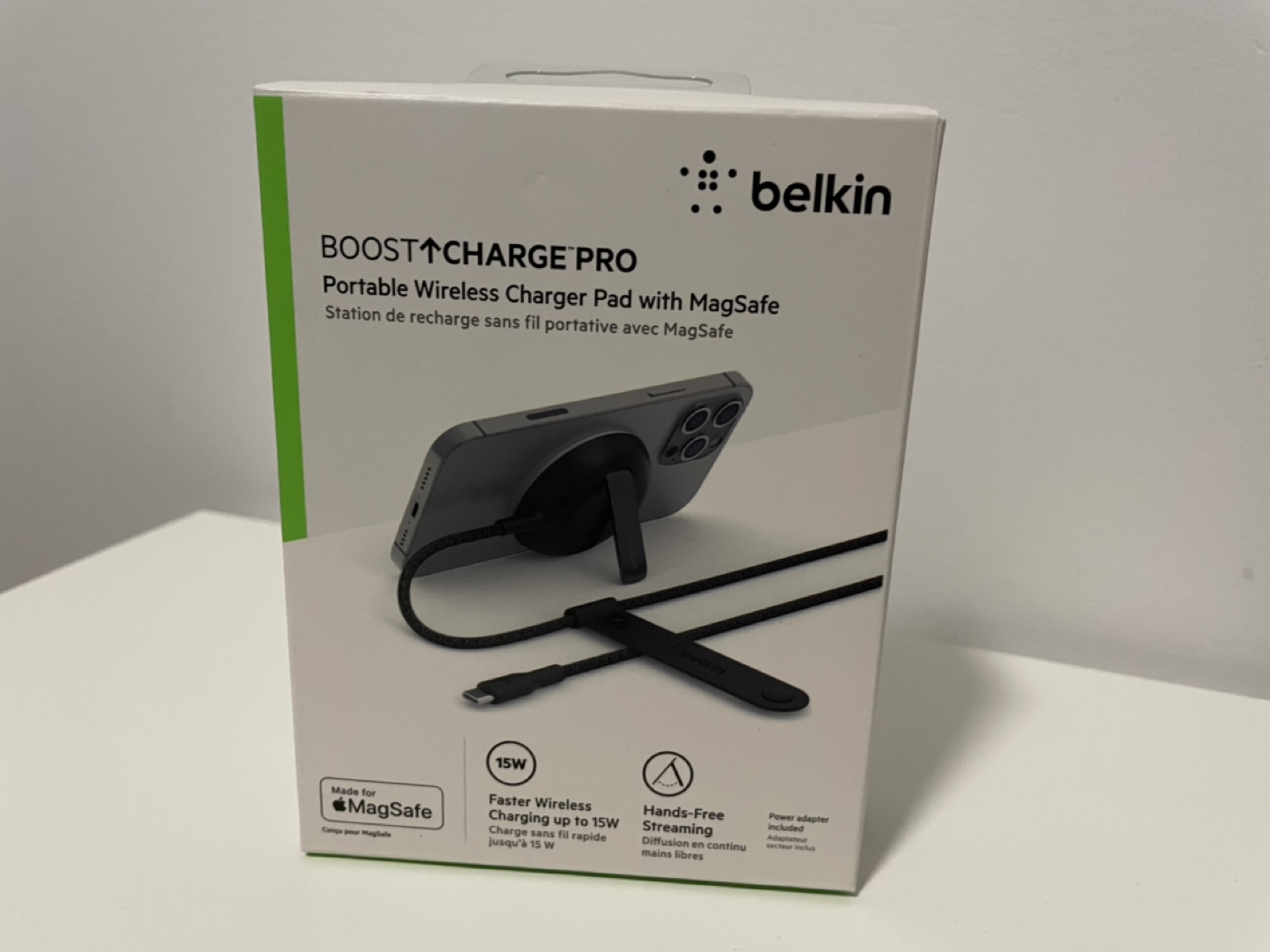 Belkin Boost Charge Pro MagSafe Charger and Power Brick