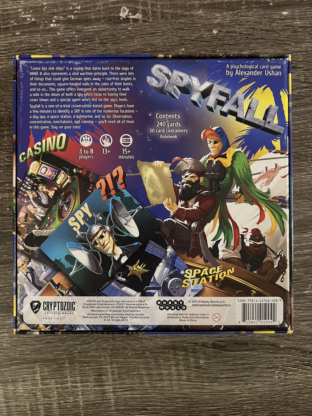 Spyfall Board Game - photo 2