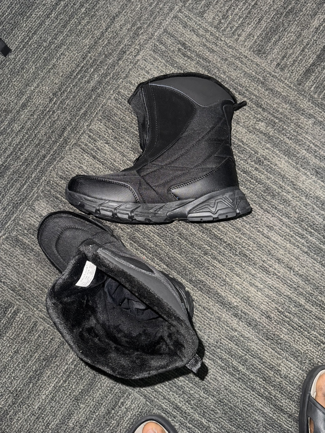 ShuLook Women's Black Winter Boots Size 8.5 - photo 2