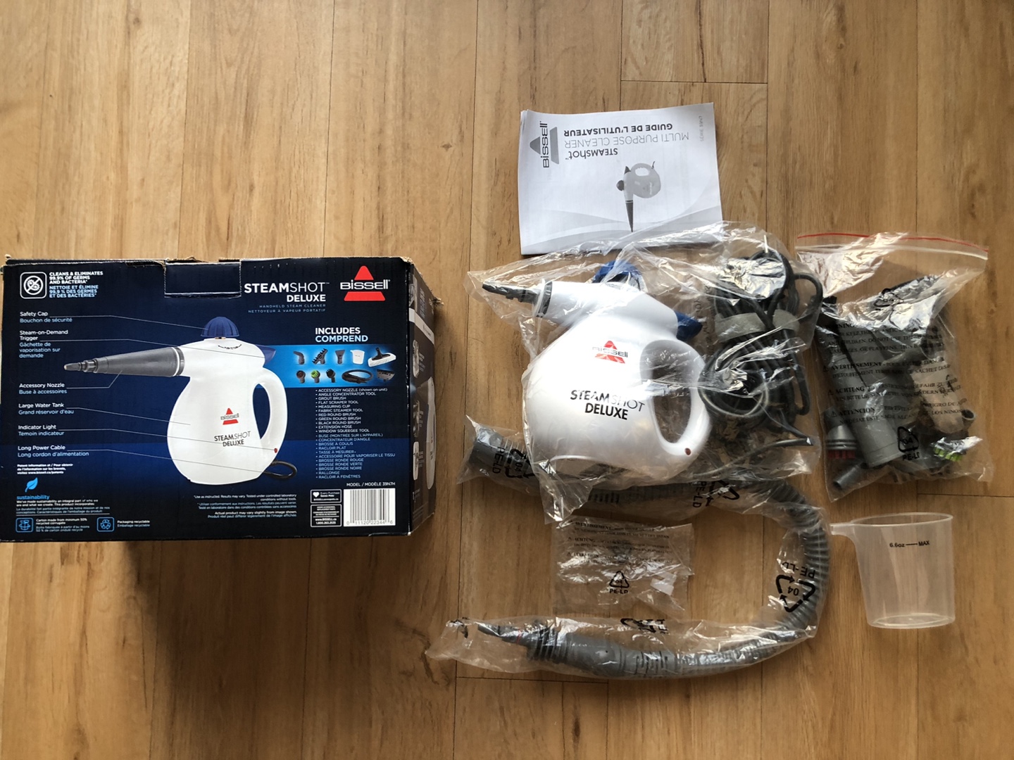 Bissell SteamShot Deluxe Handheld Multi-Purpose Steamer - photo 4
