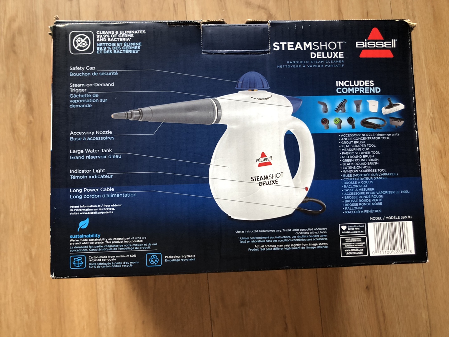 Bissell SteamShot Deluxe Handheld Multi-Purpose Steamer