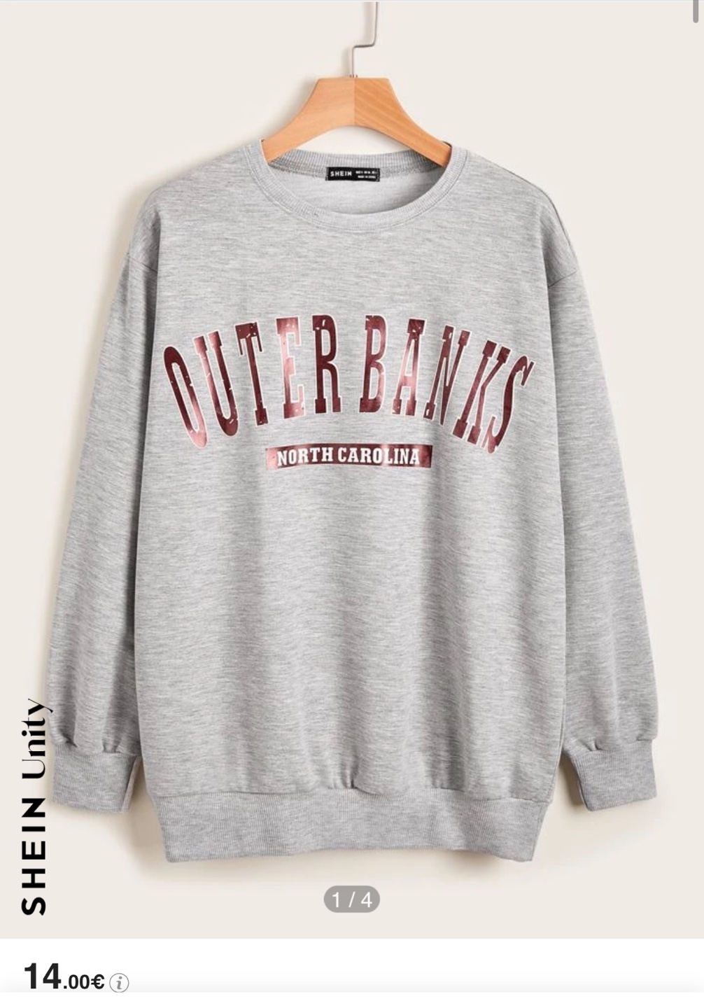 Outer Banks Grey Sweatshirt - photo 3