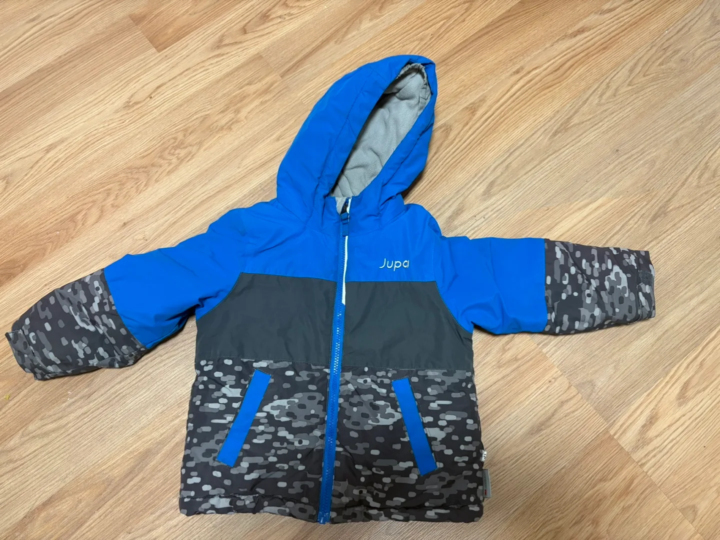 Jupa 3T Snowsuit - Blue & Grey Camo
