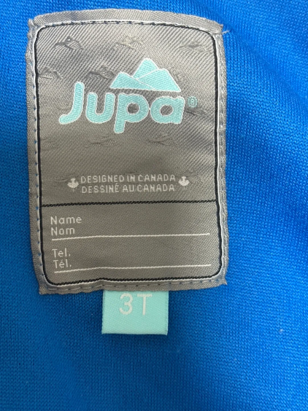 Jupa 3T Snowsuit - Blue & Grey Camo image indicator(3)