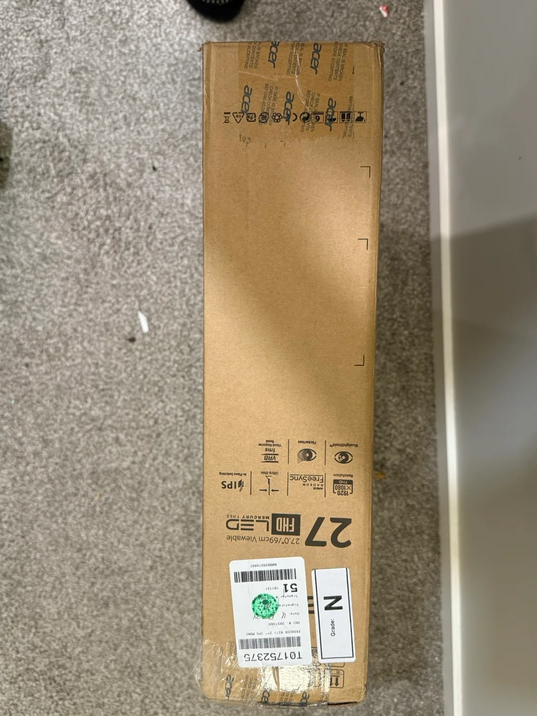 Acer R1 Series 27" LED FHD Monitor - Brand New in Box image indicator(4)